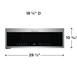 FRIGIDAIRE GALLERY Microvawe/Range Hood, Stainless, 400 - GMOS1266AF