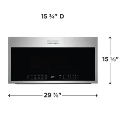 FRIGIDAIRE GALLERY Microvawe/Range Hood, Stainless, 400 - GMOS1964AF