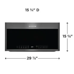 FRIGIDAIRE GALLERY Microvawe/Range Hood, Black Stainless, 400 - GMOS1964AD