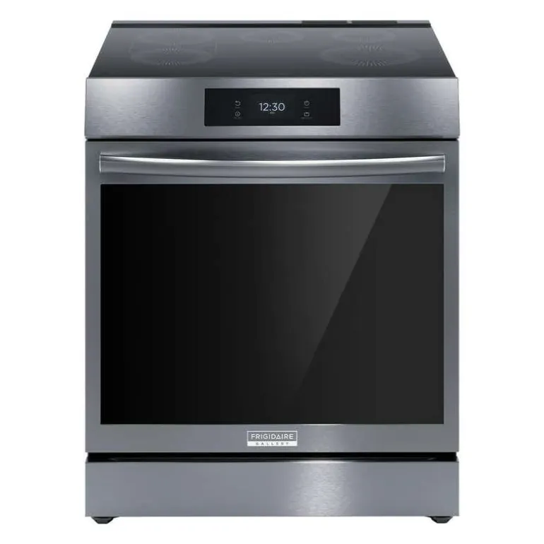 FRIGIDAIRE GALLERY Range Black Stainless 30" Electric Induction - GCFI306CBD