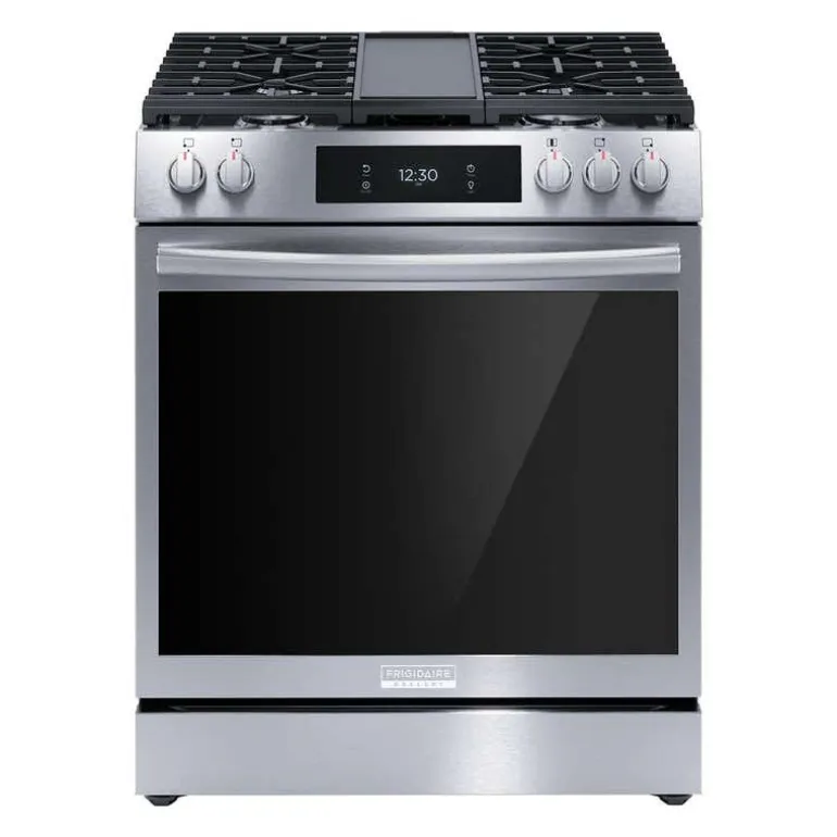 FRIGIDAIRE GALLERY Range Stainless 30" Electric Glass-Ceramic - GCFG3060BF