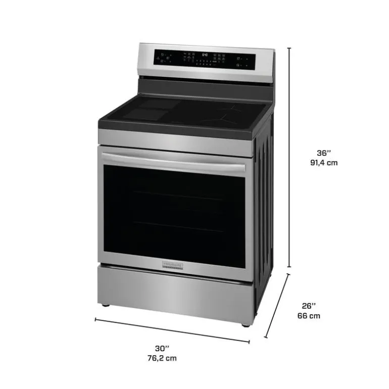 FRIGIDAIRE GALLERY Range Stainless 30" Electric Induction - GCRI306CBF
