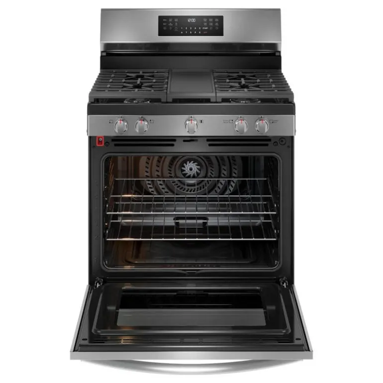 FRIGIDAIRE GALLERY Range Black Stainless 30" Electric Gas - GCRG3060BD