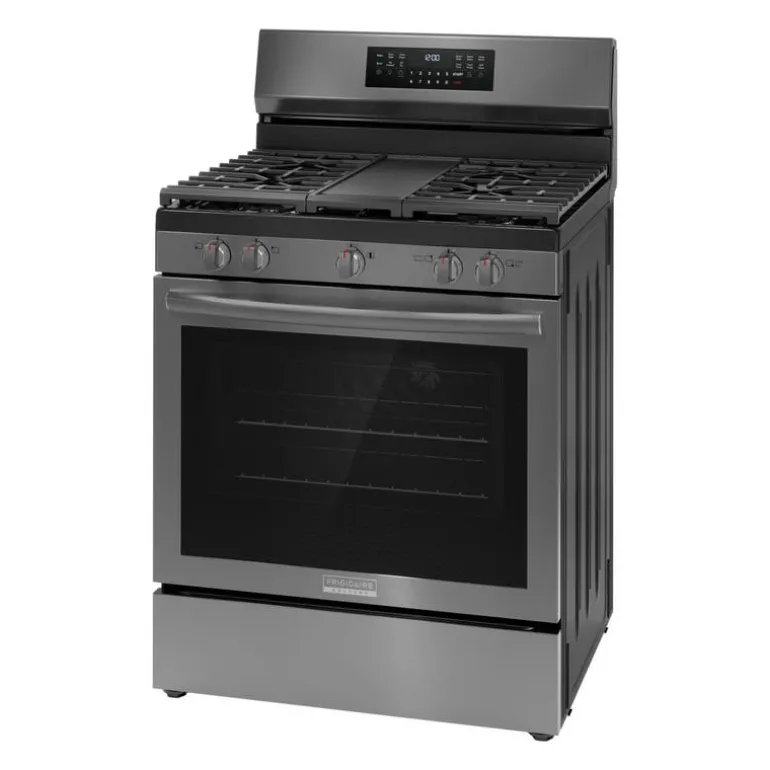 FRIGIDAIRE GALLERY Range Black Stainless 30" Electric Gas - GCRG3060BD