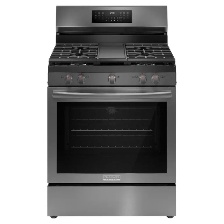 FRIGIDAIRE GALLERY Range Black Stainless 30" Electric Gas - GCRG3060BD