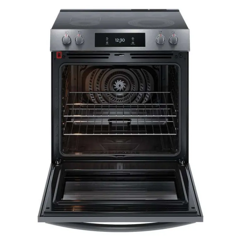 FRIGIDAIRE GALLERY Range Black Stainless 30" Electric Glass-Ceramic - GCFE306CBD