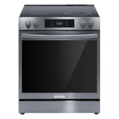 FRIGIDAIRE GALLERY Range Black Stainless 30" Electric Glass-Ceramic - GCFE306CBD