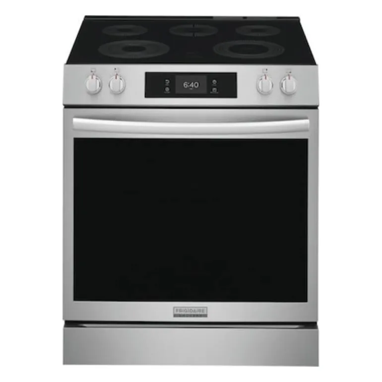 FRIGIDAIRE GALLERY Range Stainless 30" Electric Glass-Ceramic - GCFE307CBF