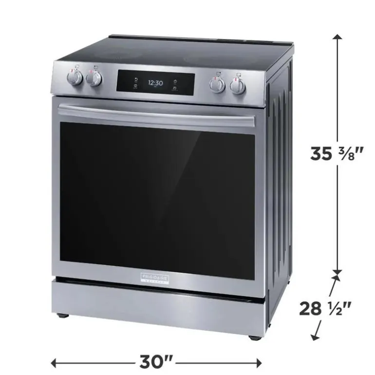 FRIGIDAIRE GALLERY Range Stainless 30" Electric Glass-Ceramic - GCFE306CBF