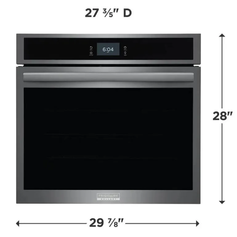 FRIGIDAIRE GALLERY Wall Oven Black Stainless 27" Electric - GCWS2767AD