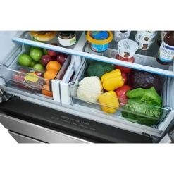 Frigidaire Professional 22 Cu ft 36 In Refrigerator Stainless Bottom Freezer, French door - PRMC2290BF