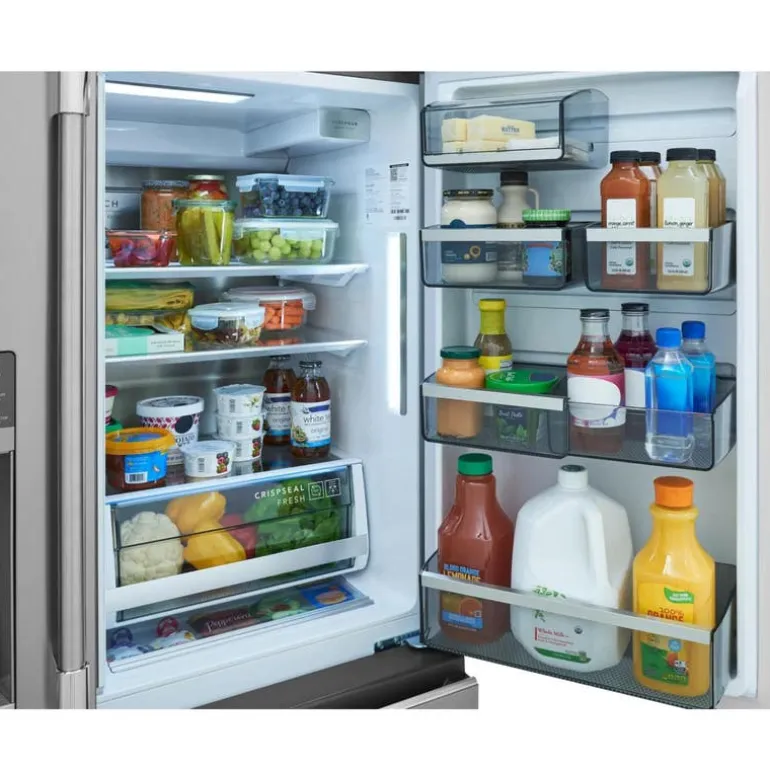Frigidaire Professional 22 Cu ft 36 In Refrigerator Stainless Bottom Freezer, French door - PRMC2290BF