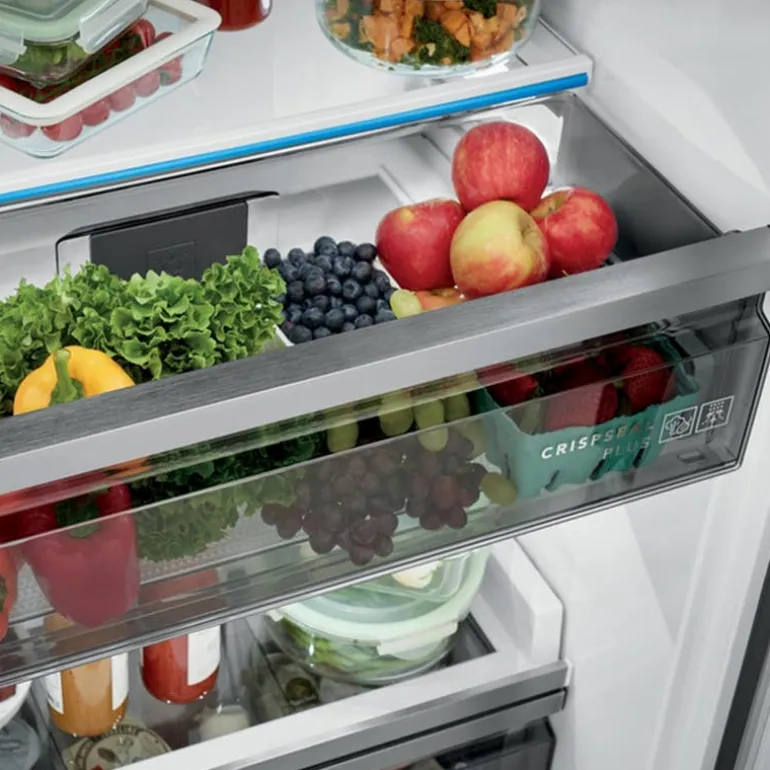 Frigidaire Professional 19 Cu Ft 33 In Refrigerator with 79 in Trim Kit Stainless All refrigerator - TRIMFPRU