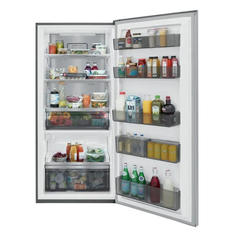 Frigidaire Professional 19 Cu Ft 33 In Refrigerator with 79 in Trim Kit Stainless All refrigerator - TRIMFPRU