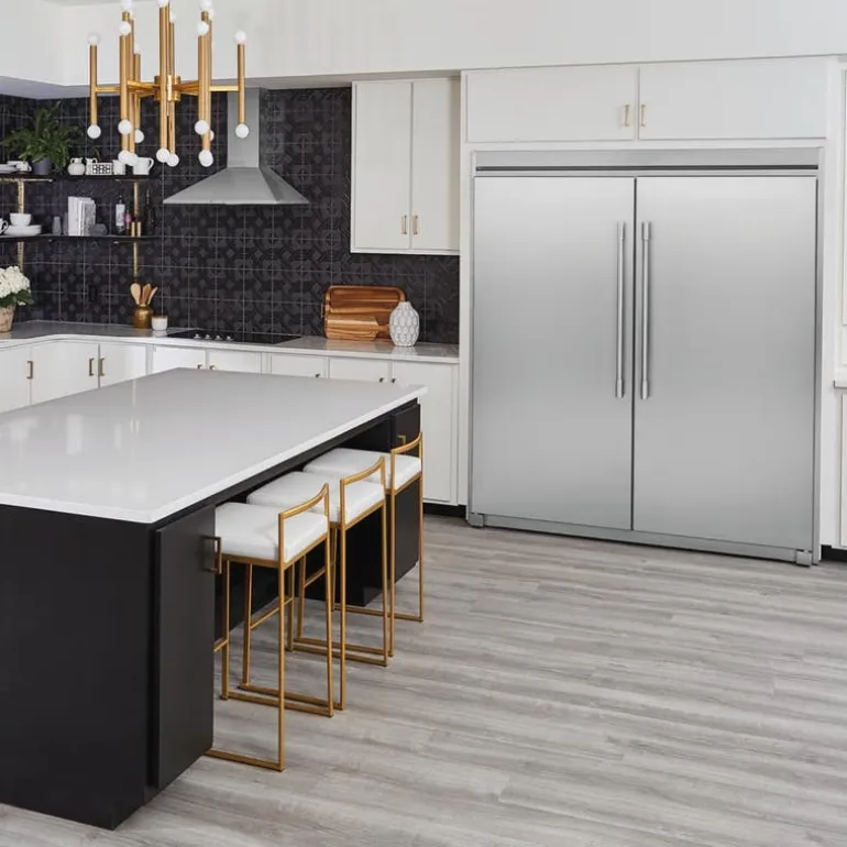 Frigidaire Professional 19 Cu Ft 33 In Refrigerator with 79 in Trim Kit Stainless All refrigerator - TRIMFPRU