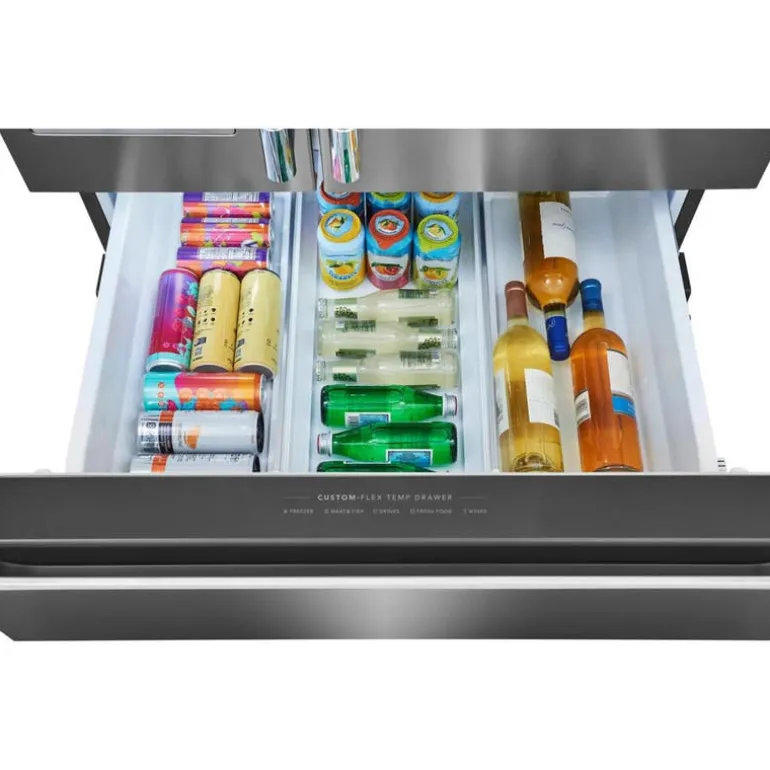 Frigidaire Professional 26 Cu ft 36 In Refrigerator Stainless Bottom Freezer, French door - PRMS2790BF