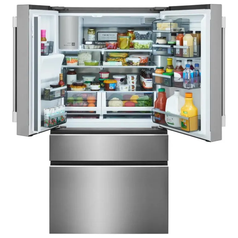 Frigidaire Professional 26 Cu ft 36 In Refrigerator Stainless Bottom Freezer, French door - PRMS2790BF