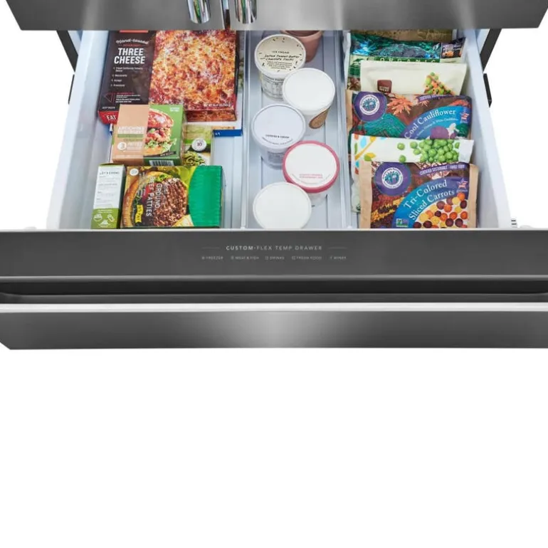 Frigidaire Professional 26 Cu ft 36 In Refrigerator Stainless Bottom Freezer, French door - PRMS2790BF