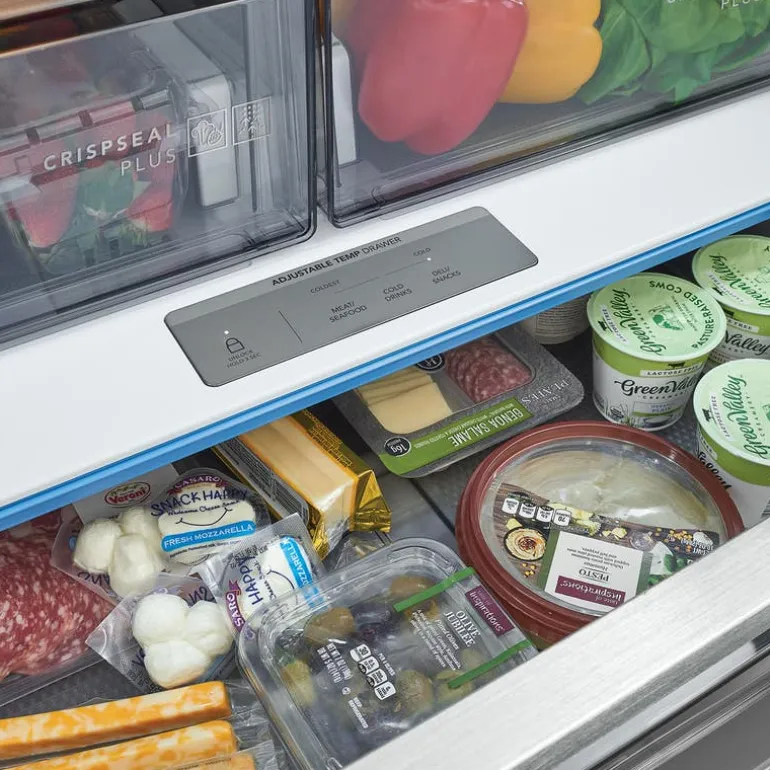 Frigidaire Professional 28 Cu Ft 36 In Refrigerator Stainless Bottom Freezer, French door - PRFS2883AF