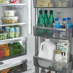 Frigidaire Professional 22 Cu Ft 36 In Refrigerator Stainless Bottom Freezer, French door - PRFC2383AF