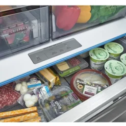 Frigidaire Professional 23 Cu Ft 36 In Refrigerator Stainless Bottom Freezer, French door - PRFG2383AF