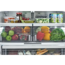 Frigidaire Professional 23 Cu Ft 36 In Refrigerator Stainless Bottom Freezer, French door - PRFG2383AF