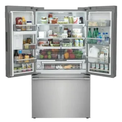 Frigidaire Professional 23 Cu Ft 36 In Refrigerator Stainless Bottom Freezer, French door - PRFG2383AF
