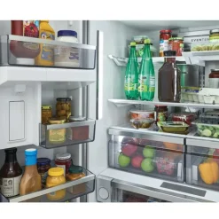 Frigidaire Professional 23 Cu Ft 36 In Refrigerator Stainless Bottom Freezer, French door - PRFG2383AF