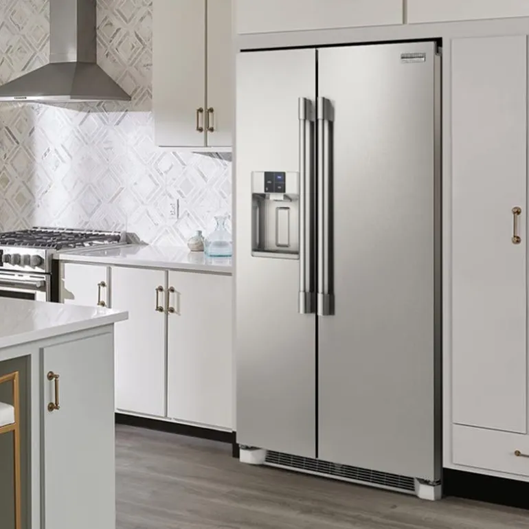 Frigidaire Professional 22 Cu Ft 36 In Refrigerator Stainless Side by side - PRSC2222AF