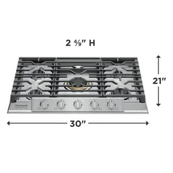 Frigidaire Professional Cooktop Gas Stainless 30