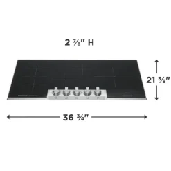Frigidaire Professional Cooktop Induction Black 36