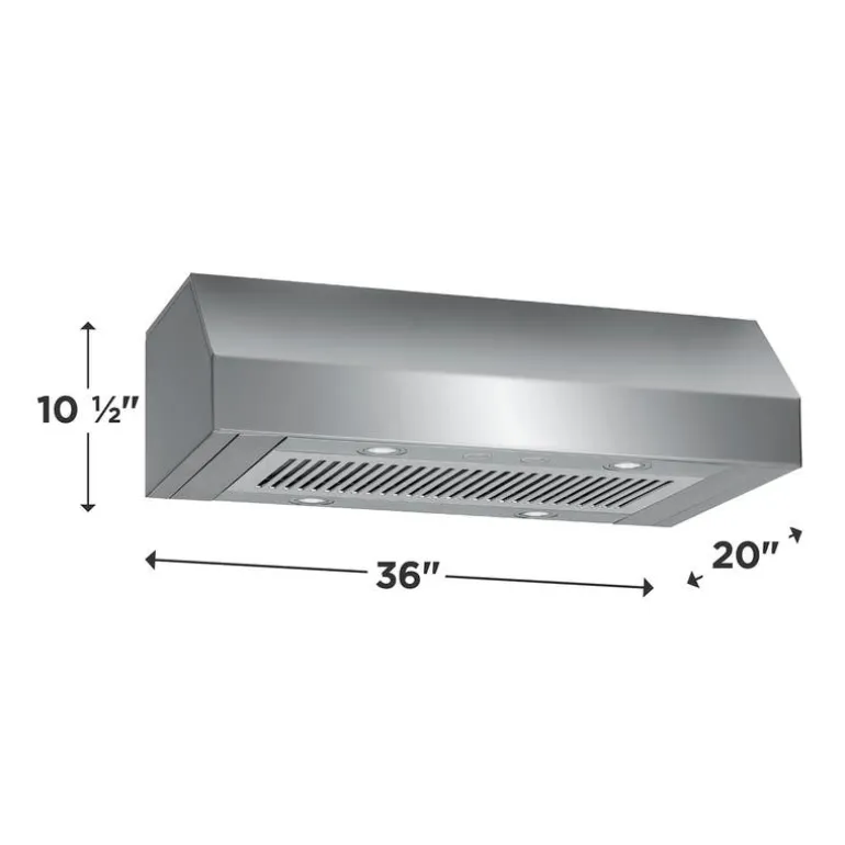 Frigidaire Professional Range Hood Standard Stainless 36" , 400 CFM - FHWC3650RS