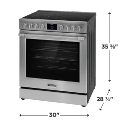 Frigidaire Professional Range Stainless 30" Electric Glass-Ceramic - PCFE308CAF