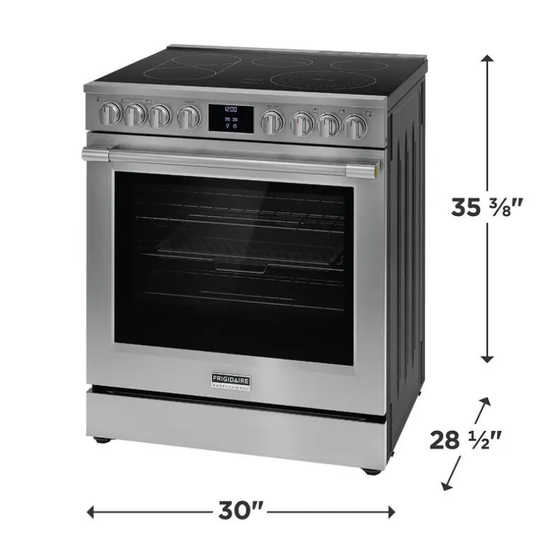 Frigidaire Professional Range Stainless 30" Electric Glass-Ceramic - PCFE308CAF