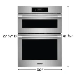 Frigidaire Professional Wall Oven and Microwave Combination Stainless 30