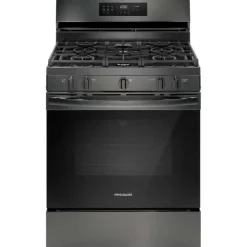 FRIGIDAIRE Range Black Stainless 30" Electric Gas - FCRG3083AD