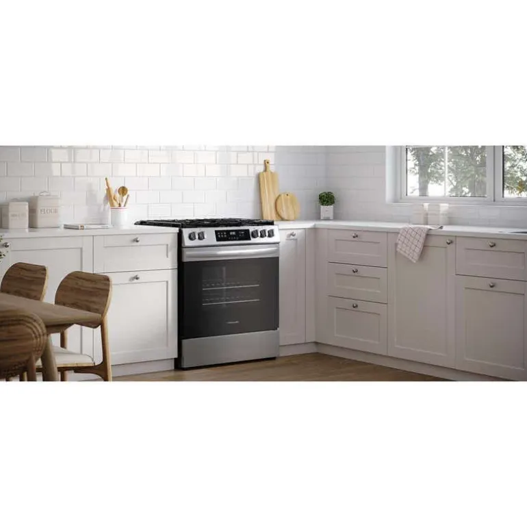 FRIGIDAIRE Range Stainless 30" Electric Gas - FCFG3062AS