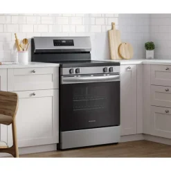FRIGIDAIRE Range Stainless 30" Electric Glass-Ceramic - FCRE306CAS