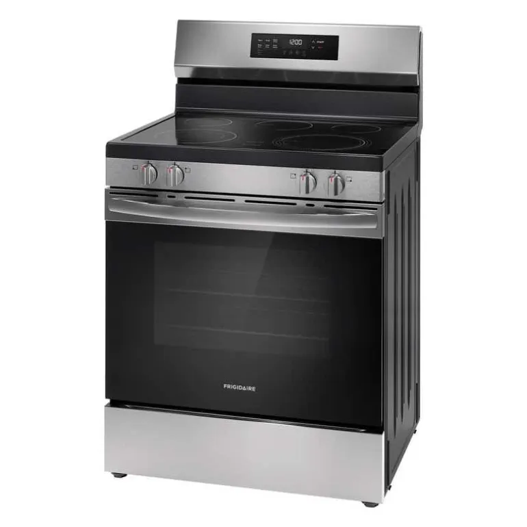 FRIGIDAIRE Range Stainless 30" Electric Glass-Ceramic - FCRE306CAS