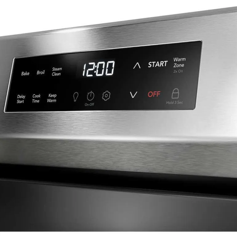 FRIGIDAIRE Range Stainless 30" Electric Glass-Ceramic - FCRE306CAS
