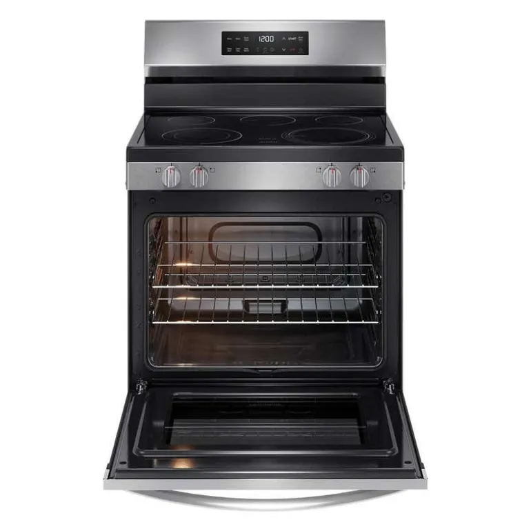 FRIGIDAIRE Range Stainless 30" Electric Glass-Ceramic - FCRE306CAS