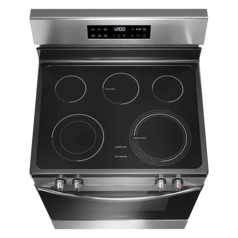 FRIGIDAIRE Range Stainless 30" Electric Glass-Ceramic - FCRE306CAS