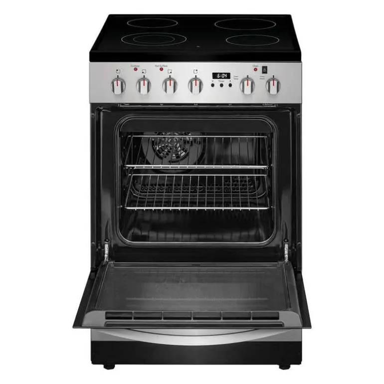 FRIGIDAIRE Range Stainless 24" Electric Glass-Ceramic - FCFE242CAS