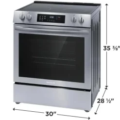Frigidaire Range Stainless 30" Electric Glass-Ceramic - FCFE308CAS