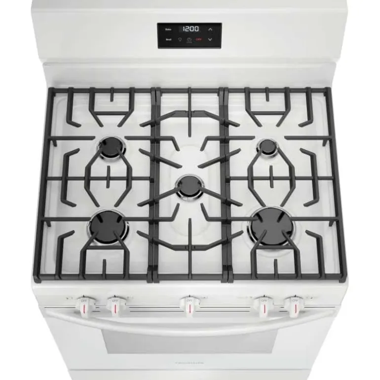 FRIGIDAIRE Range White 30" Electric Gas - FCRG3052BW