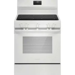 FRIGIDAIRE Range White 30" Electric Glass-Ceramic - FCRE305CBW