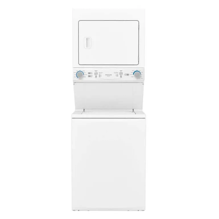 FRIGIDAIRE Washer/Dryer Laundry Center, White, 27'', Top-Load, 850 - FLCE752CAW