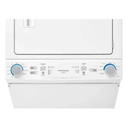 FRIGIDAIRE Washer/Dryer Laundry Center, White, 27'', Top-Load, 850 - FLCE752CAW