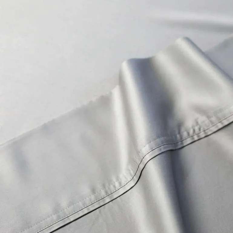Full Bamboo Bed Sheet Set - Cement Grey