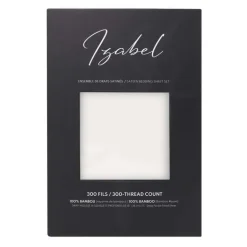 Full Bamboo Bed Sheet Set - White